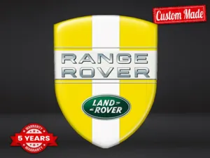 Land Rover Domed Aufkleber Langlebig Premium Max Hohe Qualität